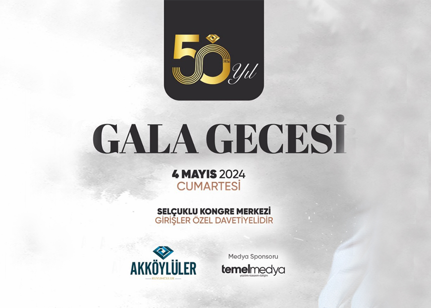 Akköylüler'in 50. Yıl Gala Gecesi: Sanat ve Başarıyı Kutlamanın Zamanı Geldi