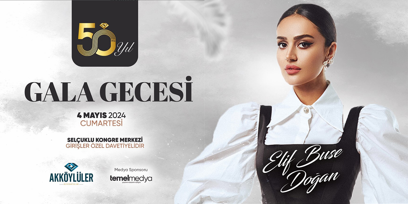 Akköylüler'in 50. Yıl Gala Gecesi: Sanat ve Başarıyı Kutlamanın Zamanı Geldi
